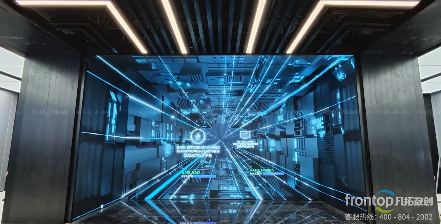 企業數字化展廳的AI互動系統